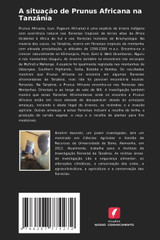 A situação de Prunus Africana na Tanzânia