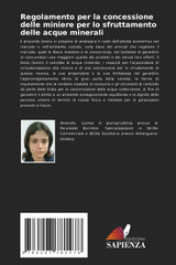 Regolamento per la concessione delle miniere per lo sfruttamento delle acque minerali