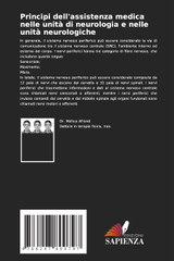 Principi dell'assistenza medica nelle unità di neurologia e nelle unità neurologiche