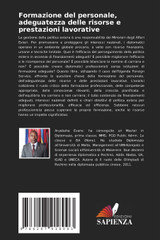 Formazione del personale, adeguatezza delle risorse e prestazioni lavorative Formazione del personale, adeguatezza delle risorse e prestazioni lavorative