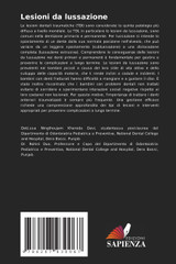 Lesioni da lussazione Lesioni da lussazione