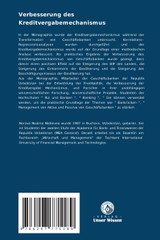 Verbesserung des Kreditvergabemechanismus