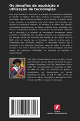 Os desafios da aquisição e utilização de tecnologias Os desafios da aquisição e utilização de tecnologias