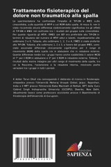 Trattamento fisioterapico del dolore non traumatico alla spalla