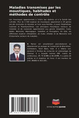 Maladies transmises par les moustiques, habitudes et méthodes de contrôle