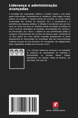 Liderança e administração avançadas