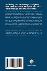 Prüfung der Leistungsfähigkeit der technischen Analyse bei der Vorhersage des Markttrends