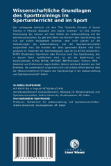 Wissenschaftliche Grundlagen des Sporttrainings im Sportunterricht und im Sport Wissenschaftliche Grundlagen des Sporttrainings im Sportunterricht und im Sport