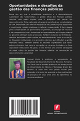Oportunidades e desafios da gestão das finanças públicas Oportunidades e desafios da gestão das finanças públicas