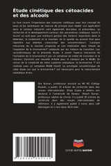 Étude cinétique des cétoacides et des alcools Étude cinétique des cétoacides et des alcools