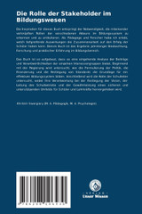 Die Rolle der Stakeholder im Bildungswesen Die Rolle der Stakeholder im Bildungswesen