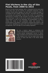 Flat kitchens in the city of São Paulo, from 2000 to 2015