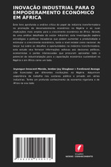 INOVAÇÃO INDUSTRIAL PARA O EMPODERAMENTO ECONÓMICO EM ÁFRICA