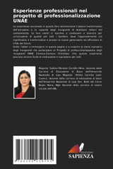 Esperienze professionali nel progetto di professionalizzazione UNAE