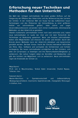 Erforschung neuer Techniken und Methoden für den Unterricht