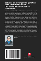 Estudos de divergência genética para caraterísticas de rendimento e qualidade na malagueta Estudos de divergência genética para caraterísticas de rendimento e qualidade na malagueta