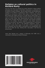 Religion as cultural politics in Richard Rorty