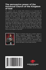 The persuasive power of the Universal Church of the Kingdom of God The persuasive power of the Universal Church of the Kingdom of God