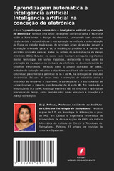 Aprendizagem automática e inteligência artificial Inteligência artificial na conceção de eletrónica