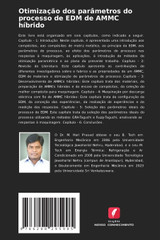Otimização dos parâmetros do processo de EDM de AMMC híbrido