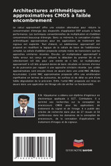 Architectures arithmétiques approximatives CMOS à faible encombrement