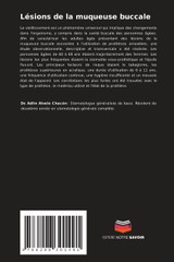 Lésions de la muqueuse buccale
