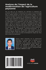 Analyse de l'impact de la modernisation de l'agriculture paysanne Analyse de l'impact de la modernisation de l'agriculture paysanne