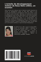 L'échelle de développement moteur de Rosa Neto (2002), un examen