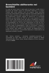 Bronchiolite obliterante nei bambini Bronchiolite obliterante nei bambini