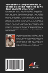 Percezione e comportamento di utilizzo dei media mobili da parte degli studenti universitari Percezione e comportamento di utilizzo dei media mobili da parte degli studenti universitari