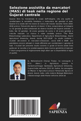 Selezione assistita da marcatori (MAS) di teak nella regione del Gujarat centrale