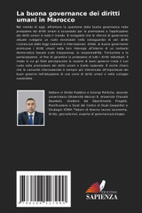 La buona governance dei diritti umani in Marocco La buona governance dei diritti umani in Marocco