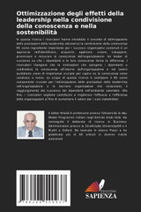Ottimizzazione degli effetti della leadership nella condivisione della conoscenza e nella sostenibilità Ottimizzazione degli effetti della leadership nella condivisione della conoscenza e nella sostenibilità