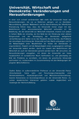 Universität, Wirtschaft und Demokratie