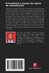Prevalência e causas da rutura de comunicação