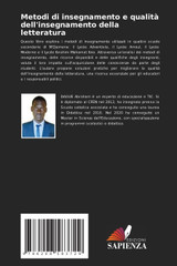 Metodi di insegnamento e qualità dell'insegnamento della letteratura