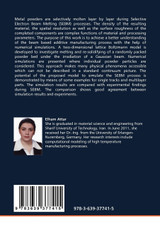 Simulation of Selective Electron Beam Melting Processes