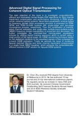 Advanced Digital Signal Processing for Coherent Optical Transmission