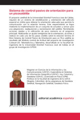 Sistema de control pasivo de orientación  para un picosatélite