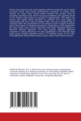 Active noise control