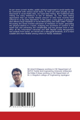 Map-Reduce Technique for sentiment analysis of twitter data