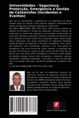 Universidades - Segurança, Protecção, Emergência e Gestão de Catástrofes (Incidentes e Eventos)