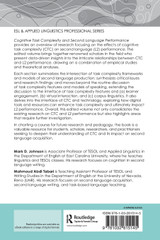 Cognitive Task Complexity and Second Language Performance Cognitive Task Complexity and Second Language Performance