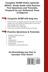 Complete RCMP!  RCMP Police Aptitude (RPAT)  Study Guide &  Practice Test Questions