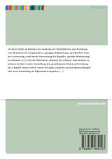 Burnout bei Lehrerinnen und Lehrern mit dem Arbeitsschwerpunkt Geistigbehindertenpädagogik