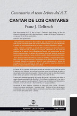 Comentario al texto hebreo del Antiguo Testamento - Cantar de los Cantares