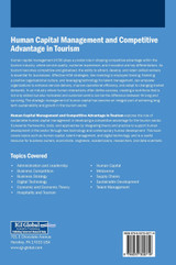 Human Capital Management and Competitive Advantage in Tourism