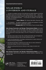 Solar Energy Conversion and Storage