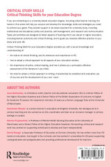 Critical Thinking Skills for your Education Degree Critical Thinking Skills for your Education Degree