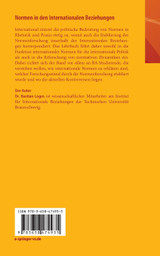Normen in den Internationalen Beziehungen Normen in den Internationalen Beziehungen